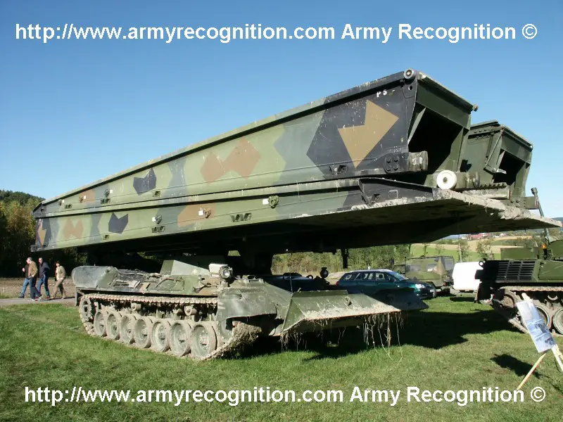 Leopard 1 Leguan AVLB armoured vehicle launched bridge Norwegian Army